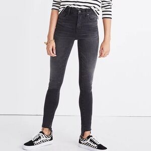 Madewell 10” High-Rise Skinny Step Raw Hem Edition